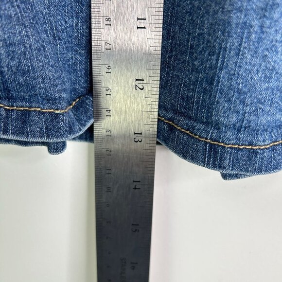 Y2K Xhilaration Girls Denim Pleated Mini Skirt‎ With Pockets Size M (7/8) - Picture 6 of 6